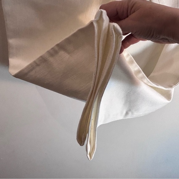 EILEEN FISHER Sz M White Jeans Mid-Rise Classic Leg Made in Portugal - Picture 5 of 10